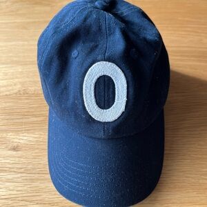 Navy Blue Cap with Embroidered 'O'